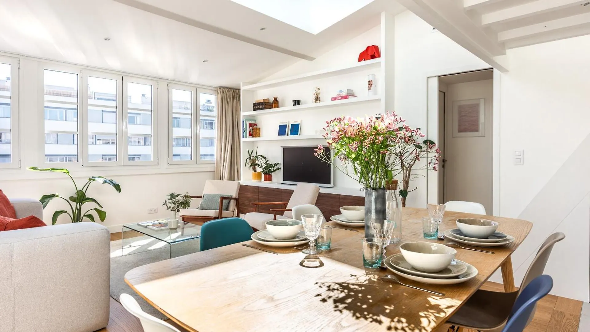 Penthouse Loft - 4 Guests - In Heart Of Paris Apartment